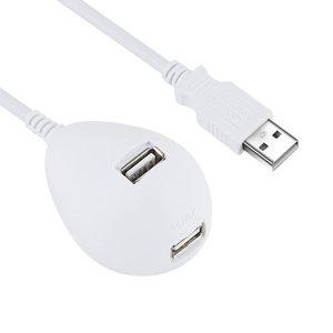 USB 연장케이블 스탠드 연장선 화이트 1m NMC-US210W