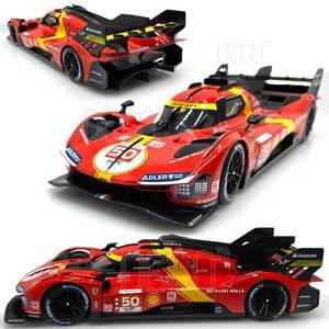 [기타]1:18 페라리 499P NO50 레이싱 받침대 미니카 다이캐스트