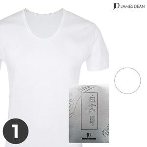[제임스딘]제임스딘 남자100수반팔런닝 고급면 순면 라운드 반소매 런닝구 편한