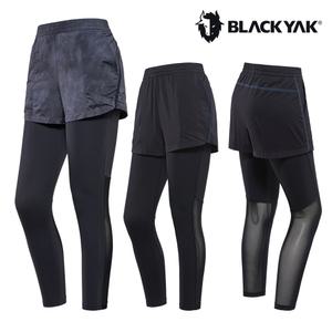 [블랙야크]23년SS 여성용 여름 반바지 일체형 레깅스 M트레일레깅스팬츠2 1BYHPM3504