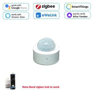 ZIGBEE PIR 모션 센서 인체 운동 무선 적외선 감지기 스마트 홈 보안 ALEXA GOOGLE 홈 EWELINK 작동