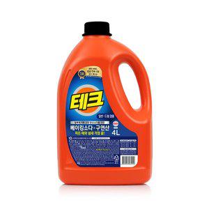 테크 베이킹구연산+탄산소다 세탁세제 4L
