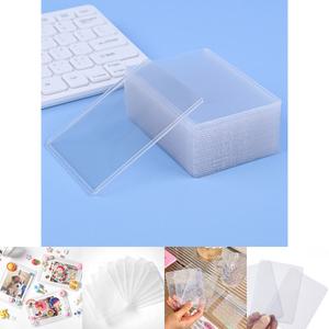 (25P) 투명 포토 홀더/카드/슬리브/보관함/포카/미니/봉투/바인더/케이스/포장/탑로더/게임/관리/보관용