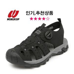 월드컵 리미트 다이얼시스템 남성밸크로샌들 운전자샌들 남성용 아쿠아슈즈