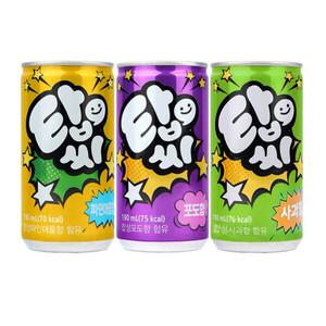 탑씨190ml) 포도30+사과30+파인애플30 / 캔음료