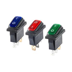 사각 시소 스위치 방수 타입 25.5 X 10.2 DC 12V 20A 3핀 온오프 2단 토글 똑딱