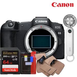 (캐논천국) 정품 EOS R8 BODY +익스트림PRO 64GB+LCD보호필름+포켓융+포토리뷰시 포터블팬+정품드록이벤트+빛발송