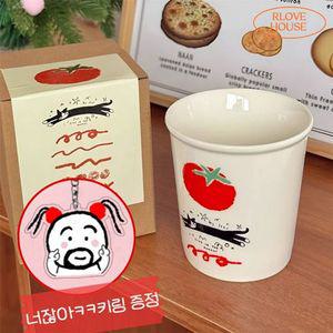 [NS홈쇼핑][선물박스] 토마토가 좋은 고양이 귀여운 강아지 머그컵[35303389]