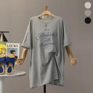 [모노시크] 세브티 데일리 레터링 루즈핏 티셔츠_MNTG321