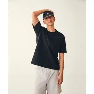 KOLON SPORT 남성 반팔 라운드 티셔츠 #데이팩 TLTCM25699BLK