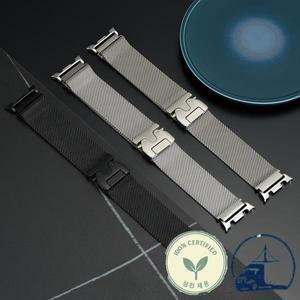 삼성 갤럭시 워치 8 44mm 클래식 밀라노 스타일 스트랩 7 울트라/울트라 2025 밴드용 스테인리스 스틸 브레