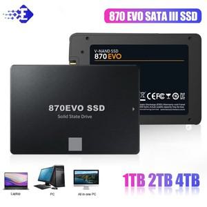 업그레이드된 870 EVO SATA III SSD 외장형 하드 디스크 2.5인치 솔리드 스테이트 드라이브 4TB 2TB 1TB 내
