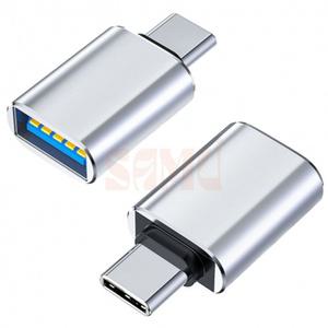 USB C타입 OTG젠더 실버 USB변환젠더 단자 마우스