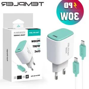 쌍문상회 템플러 PD 30W 1포트 가정용 충전기 CtoC케이블포함