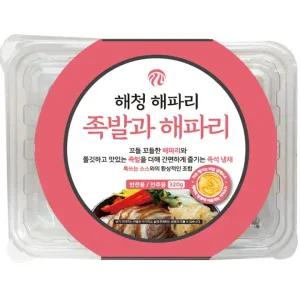 [태양수산] 꼬들 해파리냉채 + 순살족발 밀키트 320g / 간편식 혼밥 술안주