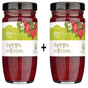 무농약딸기잼 1+1(총2개), 국산딸기
