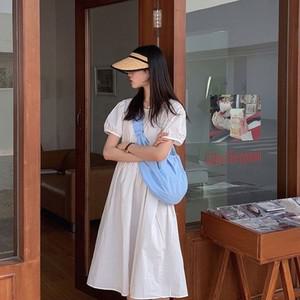 여성 여름 밀짚 썬캡 모자 아이와 커플 검은띠