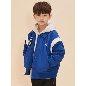 [BEANPOLE KIDS] 바서티 패딩 점퍼  블루 (BI4838U05P)