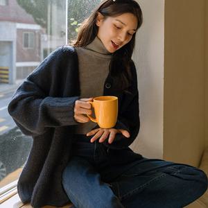 도톰 포근 루즈핏 니트 가디건