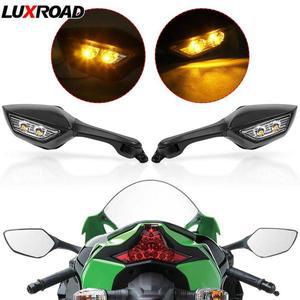 용품 방향 지시등 포함 오토바이 백미러 닌자 - ZX 10R 011 01 013 014 015 2
