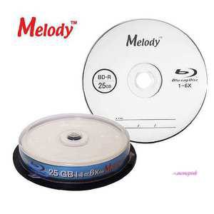 멜로디 25GB BD-R 6배속 10P 블루레이 CAKE rst994