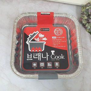 [기타]브래나 BZNJDZIB 일회용 사각 직화냄비 3매입