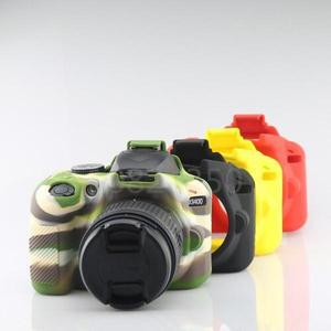 카메라 용품 D3400 가방 렌즈 좋은 부드러운 실리콘 고무 보호 바디 커버 케이스