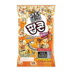 [사조대림] 사조 팝콘 탈콤한맛 80g x 48개