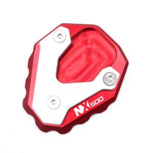 혼다 NX500 NX 500 NX400 NX 400 2024-2025 오토바이 CNC 킥스탠드 풋 사이드 스탠드 익스텐션 패드 지지대 플레이트
