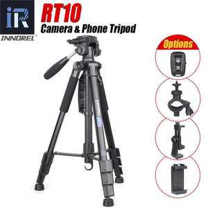 카메라 삼각대 RT10 휴대용 가방 무선 리모컨 및 DSLR 핸드폰 DV 비디오용 휴대폰