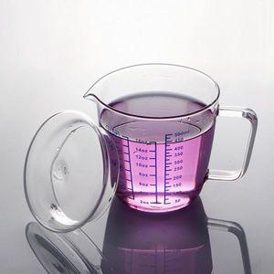 [기타]투명한 NVMJRUPJ 유리 계량컵 500ml