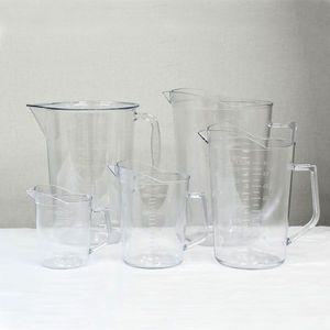[기타]계량눈금 TNSCSPXK 투명 PC 계량컵 17.5x26.5cm 용량 4리터