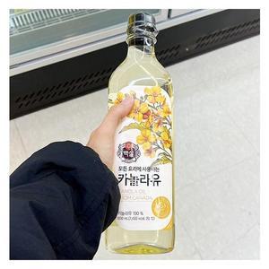 백설 카놀라유 900ml x 1개 c33421