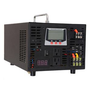 순수 사인파 하이브리드 인버터, 24V-220V DC/AC 변압기 전력 인버터, 12V/48V-120V/230V/240V 컨트롤러, 1500W