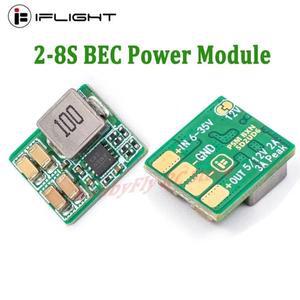 IFlight Mirco 2-8S BEC 전압 조정기 모듈 5V 12V 출력 6V-35V 입력 스텝 다운 스위치 모드 RC FPV 레이싱