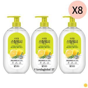 자연퐁 주방세제 기름기 제거 설거지 레몬 750ml 24개