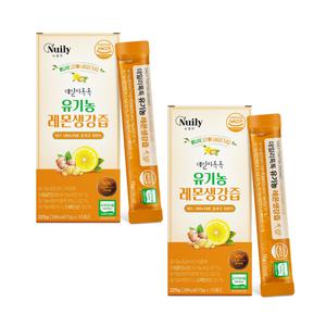 무설탕 생강즙 스틱 레몬 생강즙 유기농 생강액