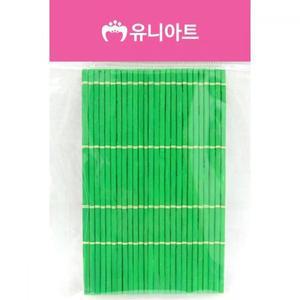[BZJKQMVW_4B]유니아트 재료 김말이발 초록