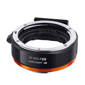 K&F 컨셉 EF-EOS R 렌즈 어댑터, 오토 포커스 EF /EF-S to EOS 마운트 캐논 R, RP, R5, R6II, R7, R8, R10, R50, R100 카메라와 호환됨