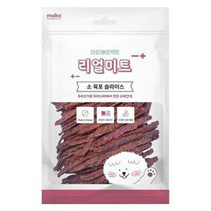 [셀러허브 패션][JHQP4STU_4B]리얼미트 소육포슬라이스 반려동물 400g