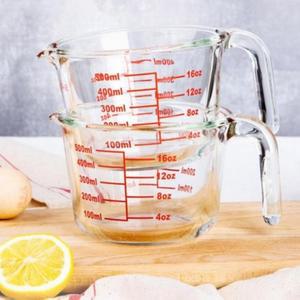 내열 계량용품 비커 베이킹 계량컵 눈금컵 500ML (3g5TM)