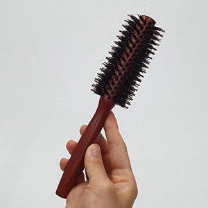 [셀러허브 패션][JHQR43TT_4B]롤빗 헤어롤 브러쉬 우드 1호 드라이