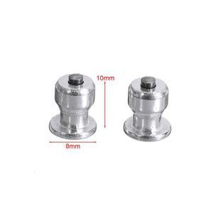 100pcs 겨울 휠 매트 카펫 러그 자동차 어 스터드 나사 8x10mm 스노우  슬립 네일 스파이크 체인 ATV 바이