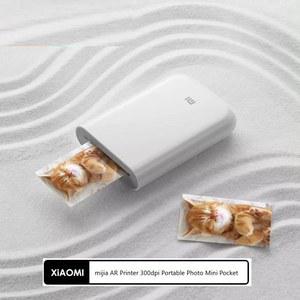 포토 프린터 Xiaomi AR 300 인치 휴대용 사진 미니 포켓 DIY 공유 500mAh 그림 Mijia APP와 함께 작동
