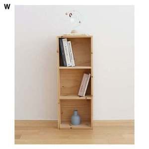 고급 삼나무원목 DIY3단책장 330