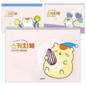 [JHQSNI2T_52GP]리틀 푸링 스케치북 2500 20매 10권