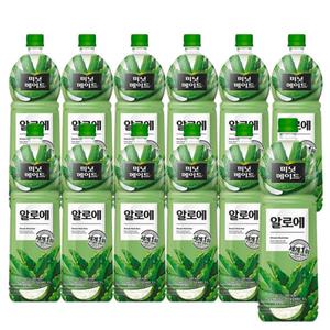 미닛메이드 알로에 1.5L 12개