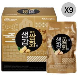 광동 생강쌍화진 온가족 건강 간식 음료 추천 10포 X9