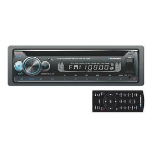 BLAUPUNKT 비벌리힐스 150 멀티미디어 카 리모컨 스테레오 및 블랙 AM /FM, 120W 수신기, - 블루투스 DVD 연결, CD 분리형 핸즈프리 피크 통화, 파워, 페이스플레이트, USB /SD,