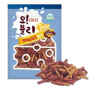 애견 연어 치즈 버거 100g 80P